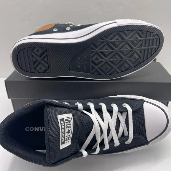 Converse Men’s A11129C
CTAS MALDEN STREET MID
BLACK/HONEY/WHITE Sneakers - Picture 5 of 16